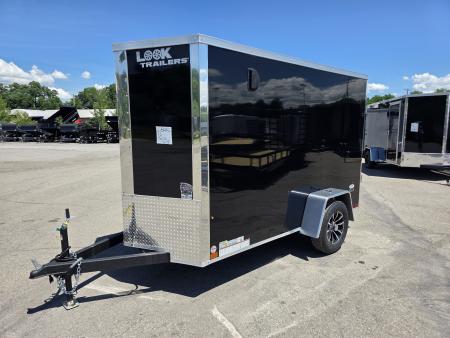 New 2026 Look Trailers ST DLX 5X10 - RAMP Cargo / Enclosed Trailer