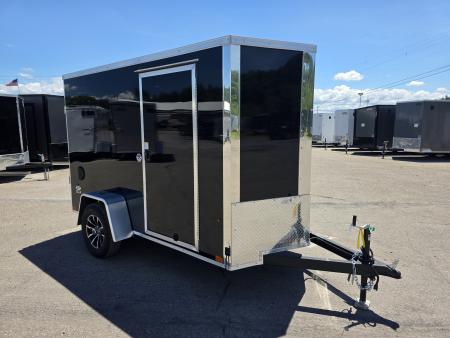 New 2026 Look Trailers ST DLX 5X10 - RAMP Cargo / Enclosed Trailer