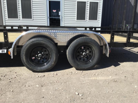 New 2027 PJ 83"x16' Tandem Axle Utility Trailer - UL