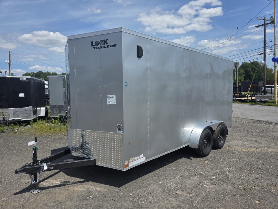 New 2026 Look Trailers ST DLX 7X16 7K - RAMP Cargo / Enclosed Trailer