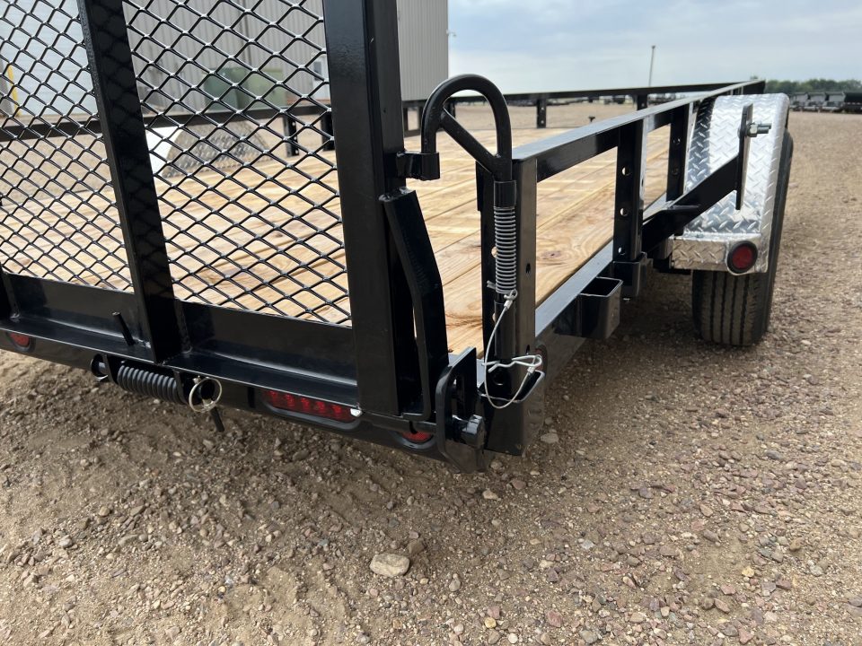New 2027 PJ Trailers 14' ATV Utility U8 5K Axle Utility Trailer