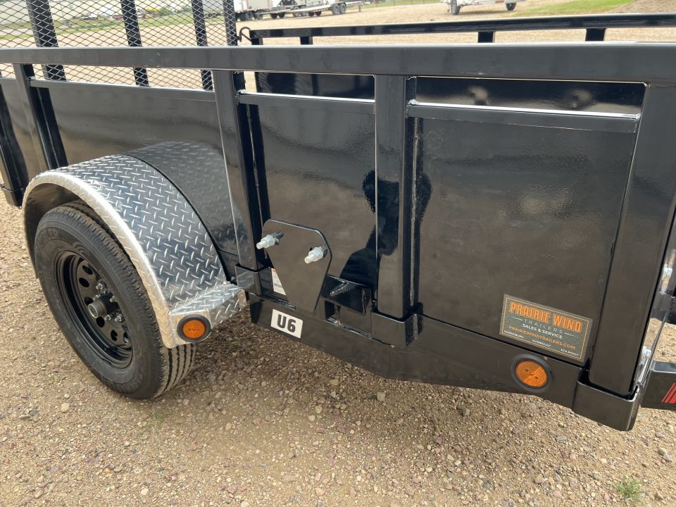 New 2027 PJ Trailers 8' Utility U6 Utility Trailer