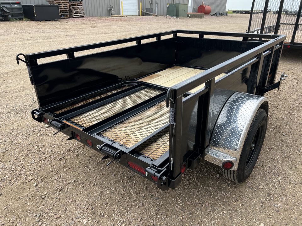 New 2027 PJ Trailers 8' Utility U6 Utility Trailer