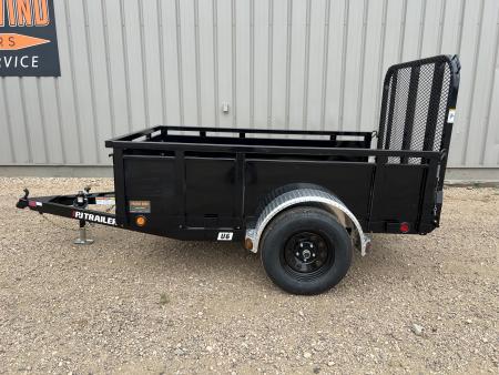 New 2027 PJ Trailers 8' Utility U6 Utility Trailer