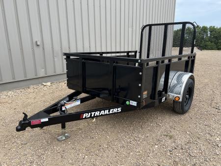 New 2027 PJ Trailers 8' Utility U6 Utility Trailer