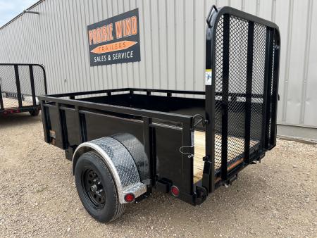 New 2027 PJ Trailers 8' Utility U6 Utility Trailer