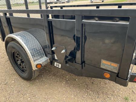 New 2027 PJ Trailers 8' Utility U6 Utility Trailer