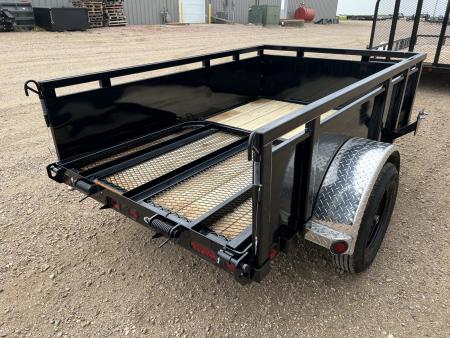New 2027 PJ Trailers 8' Utility U6 Utility Trailer