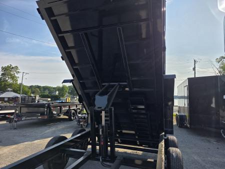 New 2027 Load Trail 48" SIDES 7ga FLOOR 83" x 14' Tandem Axle Low-Pro 83X14 7X14 Dump Trailer