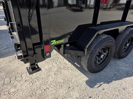 New 2027 Load Trail 48" SIDES 7ga FLOOR 83" x 14' Tandem Axle Low-Pro 83X14 7X14 Dump Trailer