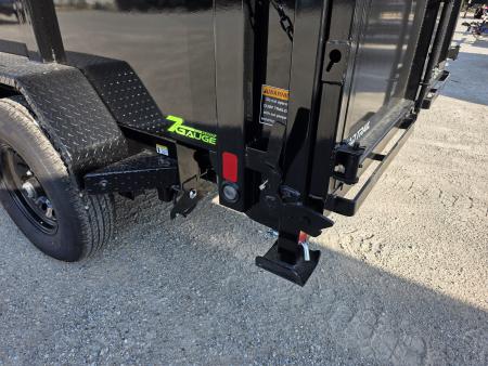 New 2027 Load Trail 48" SIDES 7ga FLOOR 83" x 14' Tandem Axle Low-Pro 83X14 7X14 Dump Trailer