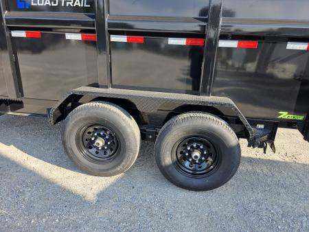 New 2027 Load Trail 48" SIDES 7ga FLOOR 83" x 14' Tandem Axle Low-Pro 83X14 7X14 Dump Trailer