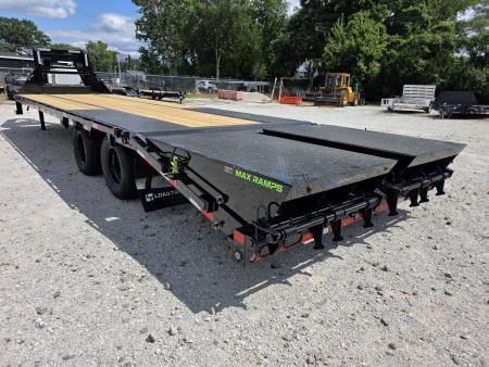 New 2027 Load Trail BRAND NEW 102X30 24K GOOSENECK MAX RAMPS TANDEM DUAL Equipment Trailer