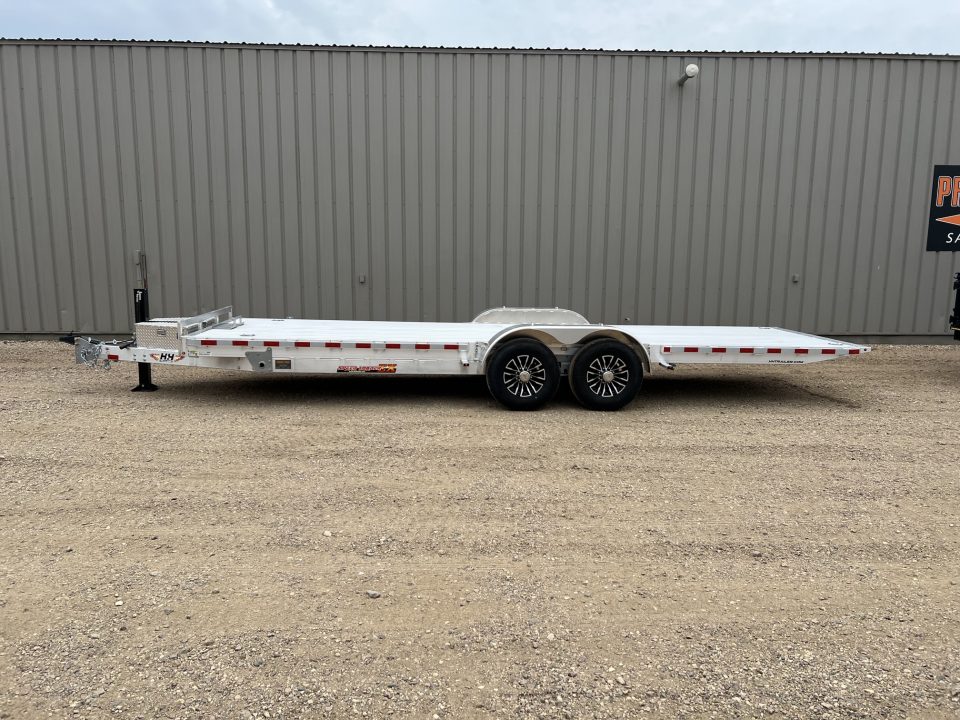 New 2026 H&H Trailers 24' Aluminum Speed Loader Tilt Trailer