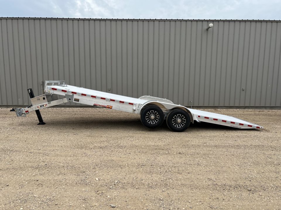 New 2026 H&H Trailers 24' Aluminum Speed Loader Tilt Trailer