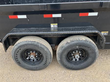 New 2022 H&H Trailers 16' Gooseneck Dump Trailer