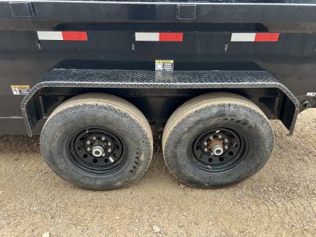 New 2022 H&H Trailers 16' Gooseneck Dump Trailer