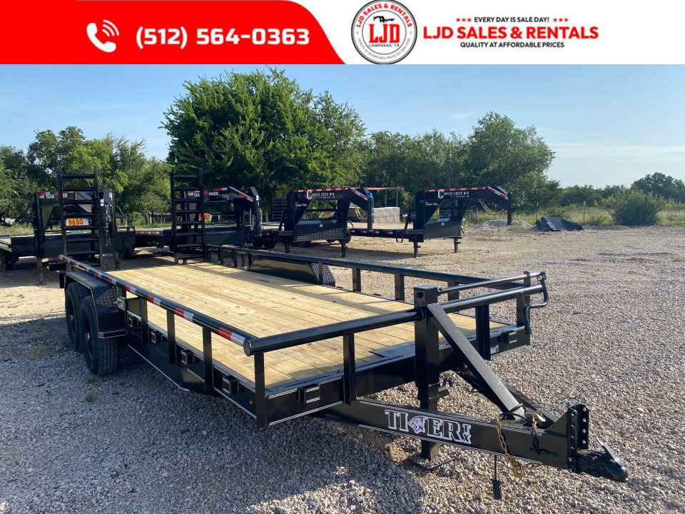 New 2026 Tiger - Heavy Duty Equipment Trailer 83' X 20' - 14K GVWR