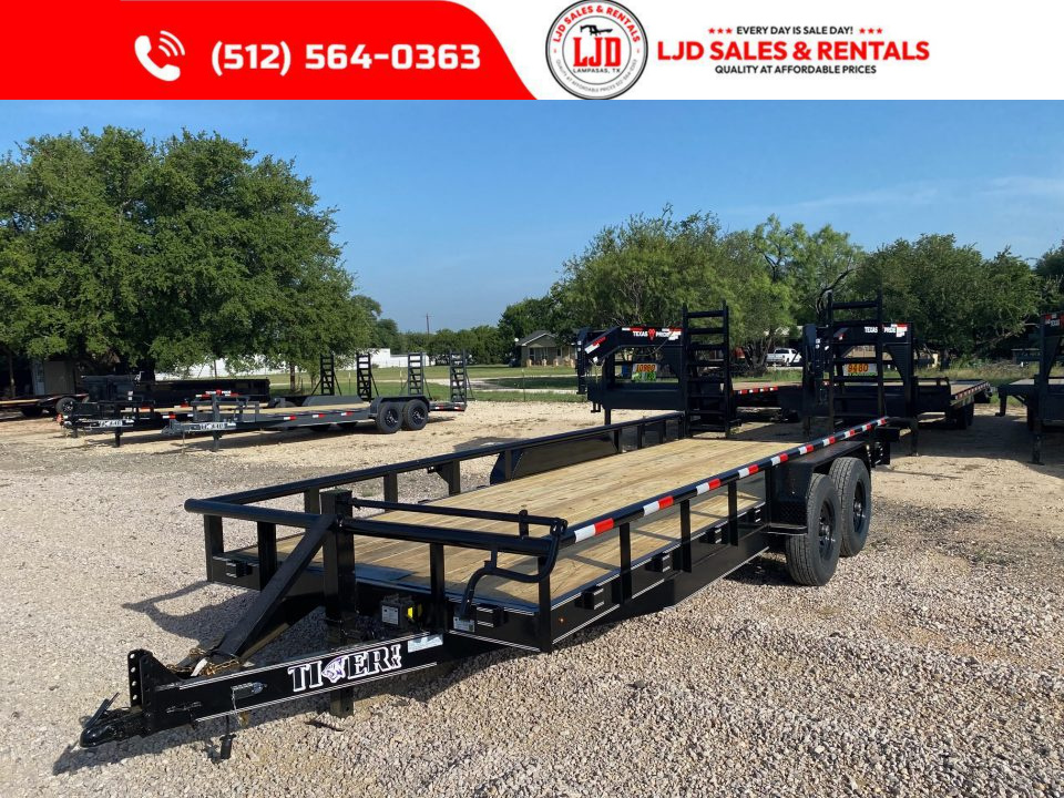 New 2026 Tiger - Heavy Duty Equipment Trailer 83' X 20' - 14K GVWR