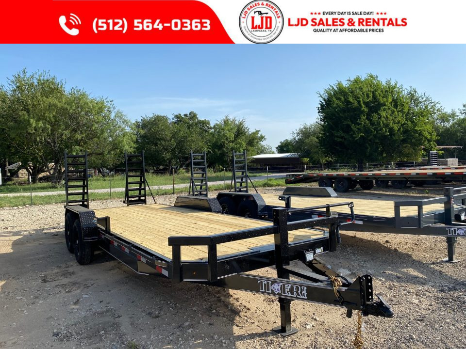 New 2026 Tiger -- 83  X 22'- Equipment Trailer 14k GVWR