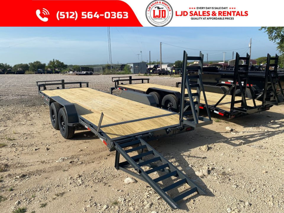 New 2026 Tiger -- 83 "X 22'- Equipment Trailer 14K GVWR