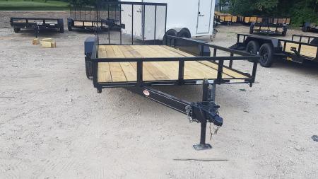 New 2026 MEB 83" x 16' Utility Trailer with Ramp Gate – 7K GVWR