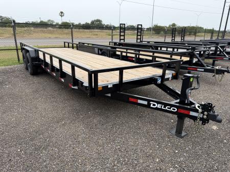New 2026 Delco Trailers 83x24ft Equipment Trailer