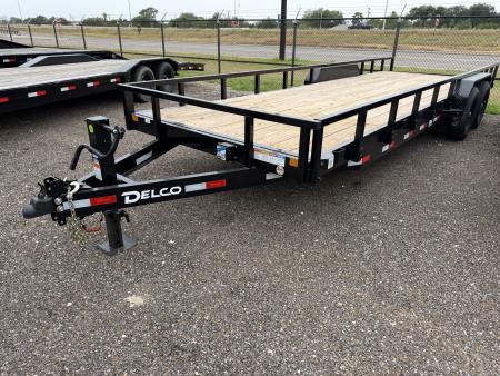 New 2026 Delco Trailers 83x24ft Equipment Trailer