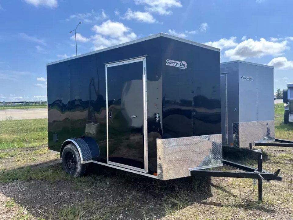 New STORM DAMAGE-DING & DENT SALE!! Carry-On 6x12 Enclosed Cargo Trailer w/ ramp door/ extra height Cargo / Enclosed