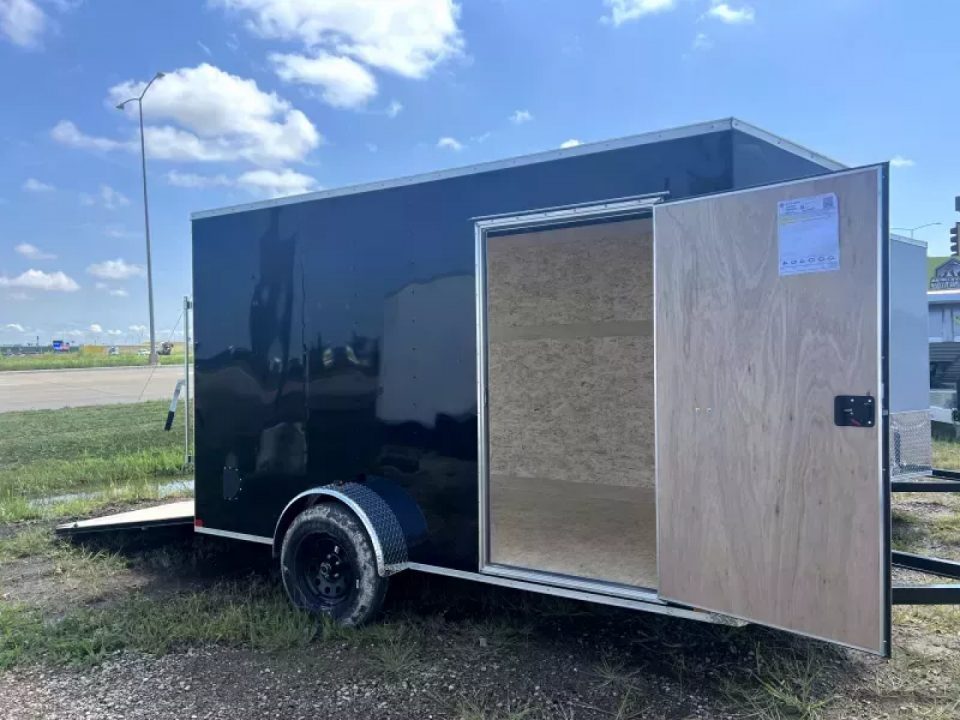 New STORM DAMAGE-DING & DENT SALE!! Carry-On 6x12 Enclosed Cargo Trailer w/ ramp door/ extra height Cargo / Enclosed
