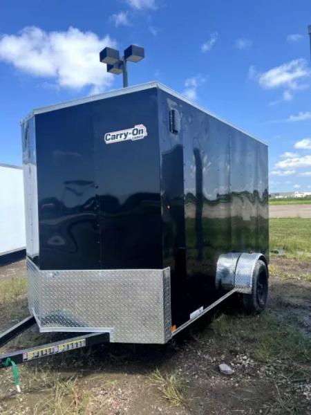 New STORM DAMAGE-DING & DENT SALE!! Carry-On 6x12 Enclosed Cargo Trailer w/ ramp door/ extra height Cargo / Enclosed