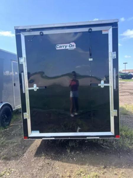 New STORM DAMAGE-DING & DENT SALE!! Carry-On 6x12 Enclosed Cargo Trailer w/ ramp door/ extra height Cargo / Enclosed