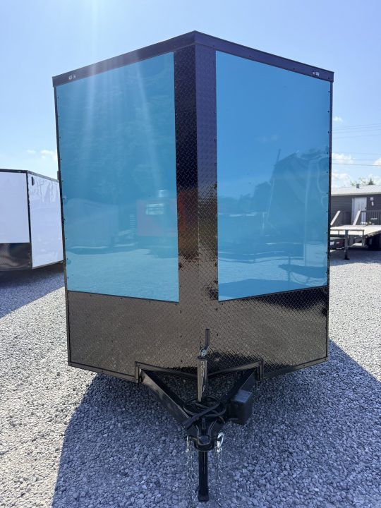 New 2026 Cargo United 7x16 TA (7.3 HT) BLACKOUT .80 Polycore Cargo / Enclosed Trailer