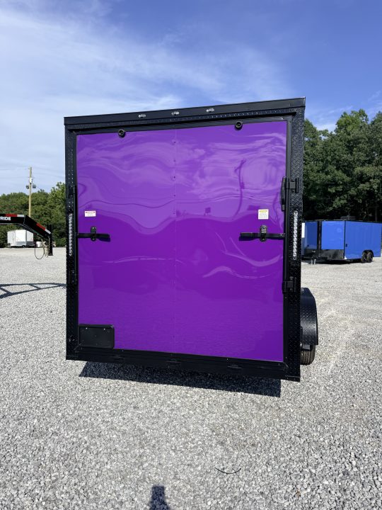 New 2026 Cargo United 7x16 TA (7FT HT) BLACKOUT .80 Polycore Cargo / Enclosed Trailer