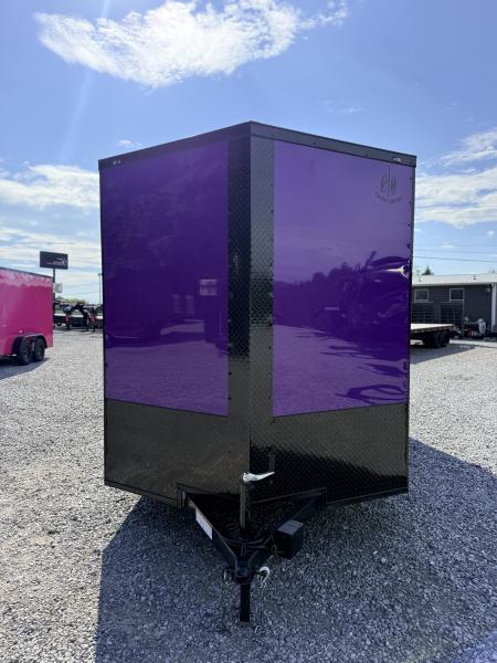 New 2026 Cargo United 7x16 TA (7FT HT) BLACKOUT .80 Polycore Cargo / Enclosed Trailer