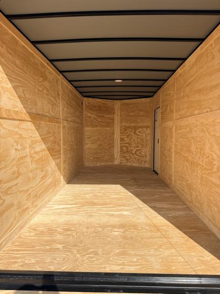 New 2026 Cargo United 7x16 TA (7FT HT) BLACKOUT .80 Polycore Cargo / Enclosed Trailer