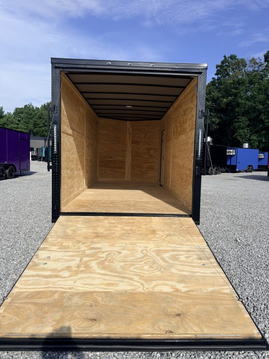 New 2026 Cargo United 7x16 TA (7FT HT) BLACKOUT .80 Polycore Cargo / Enclosed Trailer