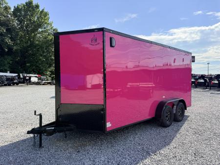 New 2026 Cargo United 7x16 TA (7FT HT) BLACKOUT .80 Polycore Cargo / Enclosed Trailer