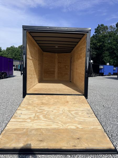 New 2026 Cargo United 7x16 TA (7FT HT) BLACKOUT .80 Polycore Cargo / Enclosed Trailer