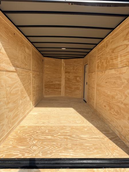 New 2026 Cargo United 7x16 TA (7FT HT) BLACKOUT .80 Polycore Cargo / Enclosed Trailer