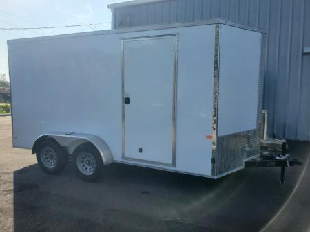 New 2027 Rock Solid Cargo 7X16 TA SEMI SCREWLESS 7' INTERIOR HEIGHT Cargo / Enclosed Trailer
