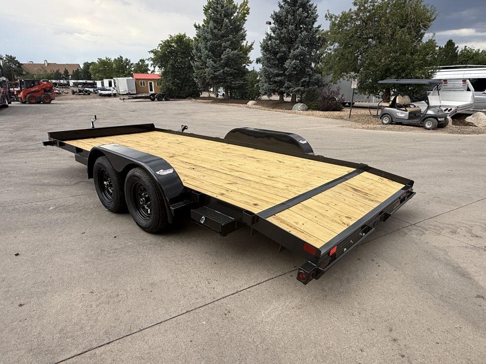 New 2027 Big Tex 70CH-18BKDT2B Flatbed Trailer