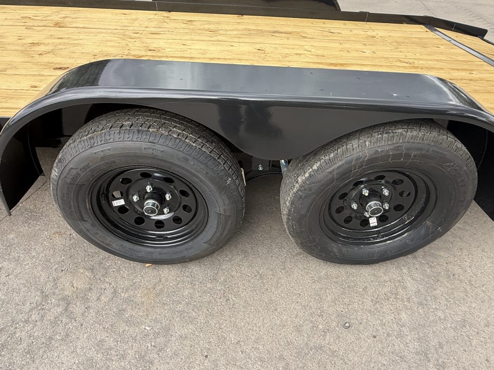 New 2027 Big Tex 70CH-18BKDT2B Flatbed Trailer