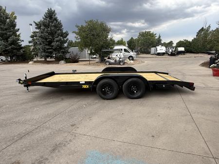 New 2027 Big Tex 70CH-18BKDT2B Flatbed Trailer