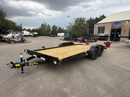 New 2027 Big Tex 70CH-18BKDT2B Flatbed Trailer