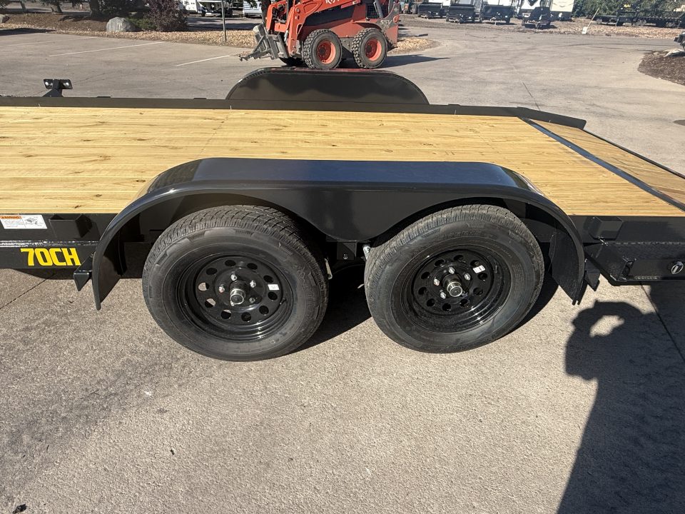 New 2027 Big Tex 70CH-18BKDT2B Flatbed Trailer