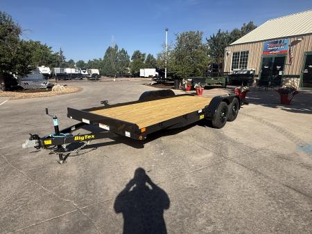 New 2027 Big Tex 70CH-18BKDT2B Flatbed Trailer