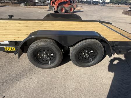 New 2027 Big Tex 70CH-18BKDT2B Flatbed Trailer