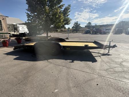 New 2027 Big Tex 70CH-18BKDT2B Flatbed Trailer