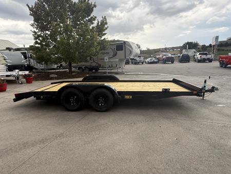 New 2027 Big Tex 70CH-18BKDT2B Flatbed Trailer